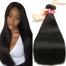 Peruivan Straight Human Hair Unprocessed Peruivan Virgin Hair Straight 4 Bundles Peruvian Hair Weave Bundles