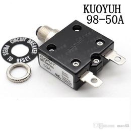 Circuit Breakers Taiwan KUOYUH 98 Series-50A Overcurrent Protector Overload Switch