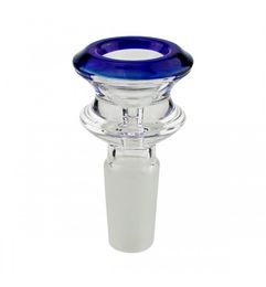 Colourful Pyrex Glass Bowl 18MM 14MM Male Connector Joint Bong Pipe Smoking Oil Rigs Philtre Accessories Portable Container Hot Cake