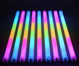 LED Neon Bar 0.5m AC220V LED digital Rohr / LED-Schlauch Rgb Farbe wasserdichte Außen Bunte Rohre Gebäude Dekoration