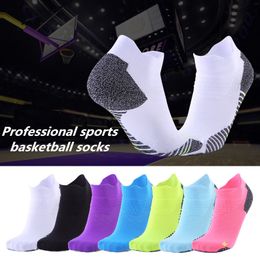 New elite Men Women Professional basketball socks sweat absorbent non-slip sports socks soccer running fitness breathable sock