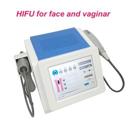 2 in 1 Hifu machine with 1.5mm 3.0mm 4.5mm for face and 3.0mm 4.5mm for vagina tightening machines