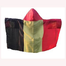 90x150cm Belgium Cape Flag Polyester Printing Body Flag Banner of Belgium 3x5 ft High Quality Indoor Outdoor Wearable Flags