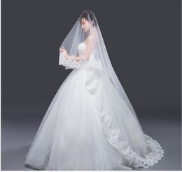 Veil 3M long veil lace long veil wedding accessories bridal wedding headdress