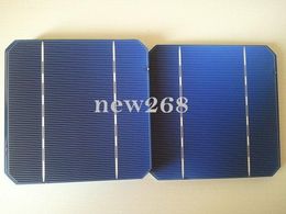 Freeshipping 20 pcs 125*125mm Monocrystalline sillcon solar cell 5*5 Mono solar cell (2.85W A Grade)