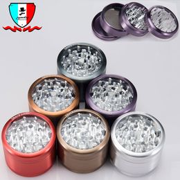 SharpStone Clear Top 4 Piece Grinder Smoking Accessories Made from Aircraft Grade Aluminum Rod using the Newest in CNC machining technology