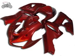 Customise Motorcycle fairings parts for Kawasaki ZX6R 2005 2006 Ninja ZX636 ZX 6R 05 06 ZX-6R red road racing fairing bodywork