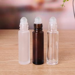 3ml 5ml Essential Oil Roller Bottles With Glass Roller Balls Perfumes Bottle Lip Balms Roll On Bottle Packing Glass Bottles -GGA2767