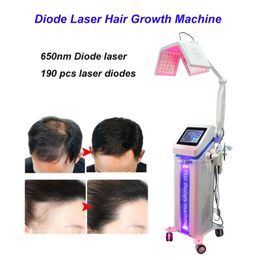 High quality! 650nm Diode laser hair growth machine beauty hair loss treatment hair regrowth laser beauty machines