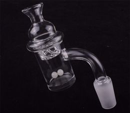 New Quartz Banger Nail with Spinning Carb Cap and Terp Pearl Female Male 10mm 14mm 18mm Joint For Glass Bongs
