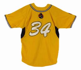 564445 Custom Baseball Blank jersey Button Down Pullover Men Women size S-3XL