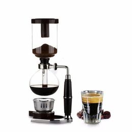 Japanese Style Coffee Syphon Pot 3/5 Cups Syphon Coffee Drip Kettle Vacuum Philtre Pot Cafetera TCA-3/5 Syphon Coffee Maker