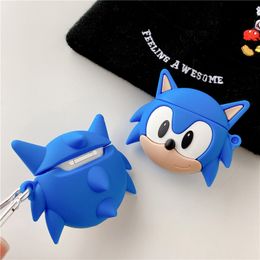 headphone material Australia - Cartoon Figure Cute Silicone Material for Apple Airpods 1 2 Charging Case Bluetooth Wireless Headset Cover