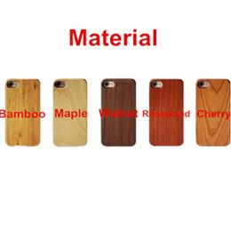 Real Bamboo/Wood Case+PC Cases For iPhone X XS Max XR 11 11pro 11promax Hard Cover Carving Wooden Bamboo Samsung Smartphone Shell Protector