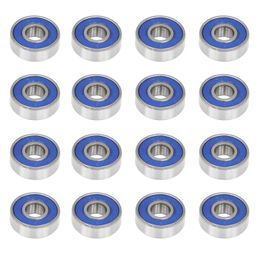 100pcs ABEC-9 608-2RS roller blades bearing 608RS 608 2RS roller skate wheel bearing 8*22*7 mm skateboard ball bearings