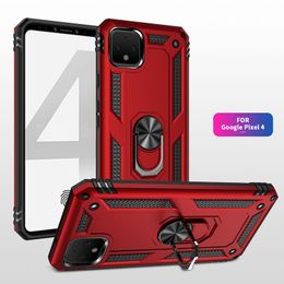 Armour case Rotating Metal Ring Holder Kickstand Shockproof Cover for google Pixel 3A 3A XL Pixel 4 XL 4A