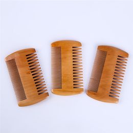 Pocket wood comb double-sided ultra narrow narrow mahogany anti-static health massage hair comb can be Customised logo sz150