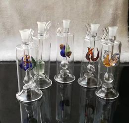 Multi-pattern hookah glass bongs accessories , Glass Smoking Pipes Colourful mini multi-colors Hand Pipes Best Spoon glass Pipe