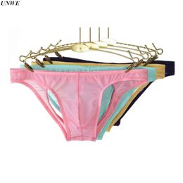 Ass Gay Unterwäsche Sex Tanga Hombre Nylon Thong Männer Bikini-Briefs Sissy Männliche Höschen plus Größe M-XXXL211I