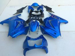 Motorcycle Fairing kit for KAWASAKI Ninja ZX250R 08 09 10 12 ZX 250R EX250 2008 2012 ABS Cool blue Fairings set+Gifts KK03