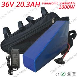 36V Electric Bike Battery 36V 500W 1000W Ebike Battery 36V 20AH Electric scooter lithium Battery use for Panasonic cell with 30A BMS+Charger