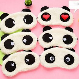 Cute Panda Face Eye Travel Sleeping Mask Soft Padded Sleep Travel Shade Cover Rest Relax Sleeping Blindfold GB1229