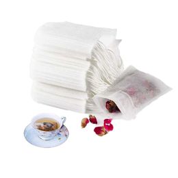 Одноразовые пакетиков Пустые душистый чай мешок Heat Seal Фильтровальная бумага для Херб рассыпной чай 7 * 5 6 * 8 7 * 9 8 * 10