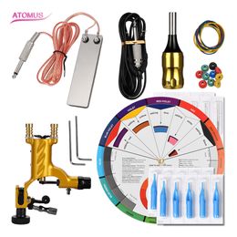 Liner Shader Rotary Kit Professional Complete Set Motor Tattoo Gun Rotary Kit Complete Body Equipment Machine Tools Professional Kits
