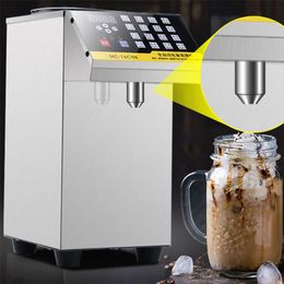 Best price 16 Keys Electric Pearl Milk liquid sugar Tea dispensing fructose Dispenser machine for sale