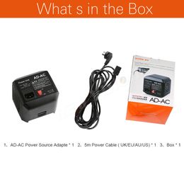 Freeshipping AD-AC AC Power Unit Source Adapter with Cable for AD600B AD600BM AD600M AD600