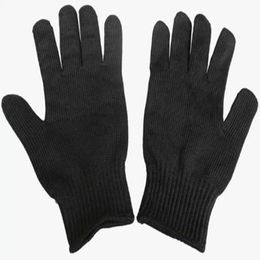 New Safety Anti-skid Anti-Cutting Gloves With Palm Dotted Stainless Steel Wire Cut-Resistant Gloves For hunting Mountain