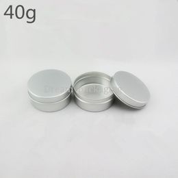40ml 40g 50pcs Aluminium Empty Nail Art Cream Lip Balm Cosmetic Lip Gloss Containers Box