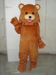 2019 factory hot new MascotNew adult PEDO BEAR Mascot Costume Halloween gift costume characters sex dress