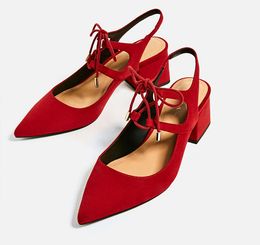 Hot Sale-Fashion Patent Leather Women Ankle Buckles Ladies Sexy Rivets High Heels 5cm Neon Colour Dress Shoes 35-42