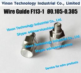 F113-1 Ø0.255 Wire Guide Lower (Double Ceramic) A290-8119-Y716 for Fanuc Level Up(iD2),iE,0iC edm lower diamond guide d=0.255 A2908119Y716