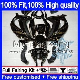 Injection For KAWASAKI ZX1000 ZX 10 R 2011 2012 2013 2014 2015 218MY.42 ZX 10R 1000CC ZX-10R ZX10R 11 12 13 14 15 OEM Fairings Golden black