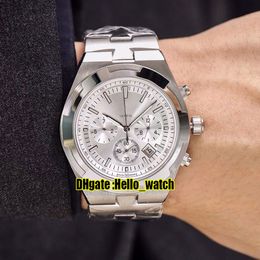 Cheap New Overseas 5500V/110A-B075 White Dial A2813 Automatic Mens Watch Date Stainless Steel Bracelet High Quality Gents Watches 7 Colours