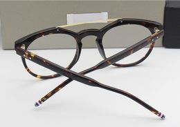 Wholesale-Eyeglasses TB408 Brand Designer Vintage Round Eyeglasses Frames for Women Fashion Eyewear with Original Box