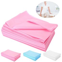 80*180cm 100pcs Disposable Medical Non-Woven Beauty Massage Salon Hotel SPA Dedicated Bed Pads Cover Sheets 3 Colours