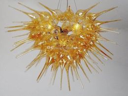 100% Mouth Blown CE UL Borosilicate Murano Glass Dale Chihuly Art Bedroom Pendant Glass Art Lighting