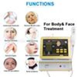 8 cartridges 3D HIFU Beauty Slimming Machine 12 lines skin rejuvenation face anti Ageing wrinkle removal