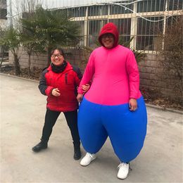 wholesale Can Be Customed Colour Fat Inflatable Suit Inflatable Costume For City Decoration