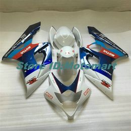 Injection Mould Fairing kit for SUZUKI GSXR1000 2005 2006 GSX R1000 GSXR 1000 K5 05 06 Fairings Set+gifts blue white SG84