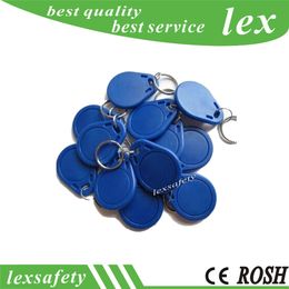 100PCS/Lot 125Khz EM4100 TK4100 ID key card Waterproof Electronic Rfid KeyFobs For Sale Security Proximity Key Fobs China