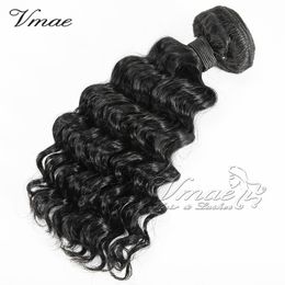 Brazilian Human Virgin Deep Wave Brazilian Hair Weave Bundles Weft Products Deep Curly human hair extensions