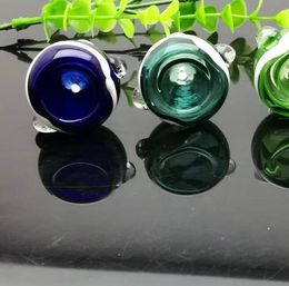 new 18mm male Colour glass bubble head Glass bongs Oil Burner Glass Water Pipes Oil Rigs Smoking Free shopping