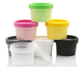 100g PP Plastic Facial Cream Jars gel cosmetic bottles Empty Plastic Jar Pot Containers Mask exfoliant Cosmetic cream SN1125