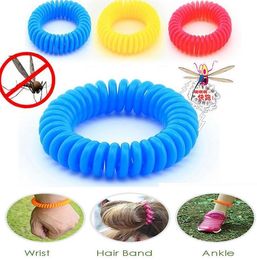 Mosquito Repellent Bracelets hand Wrist Band telephone Ring Chain Anti-mosquito bracelet Pest Control Bracelet Bands KKA1935