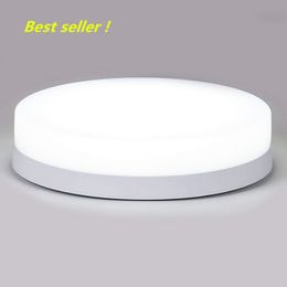 Modern LED ceiling light fixture - IP44 waterproof round embedded surface mount lighting porch corridor 3000k 6000k cold white(pack of 20)