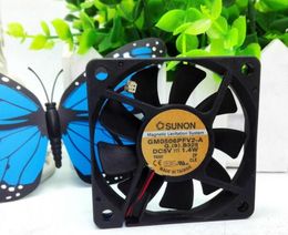 Original SUNON GM0506PFV2-A 5V 1.4W 60106 CM two-wire ultra-thin silent fan